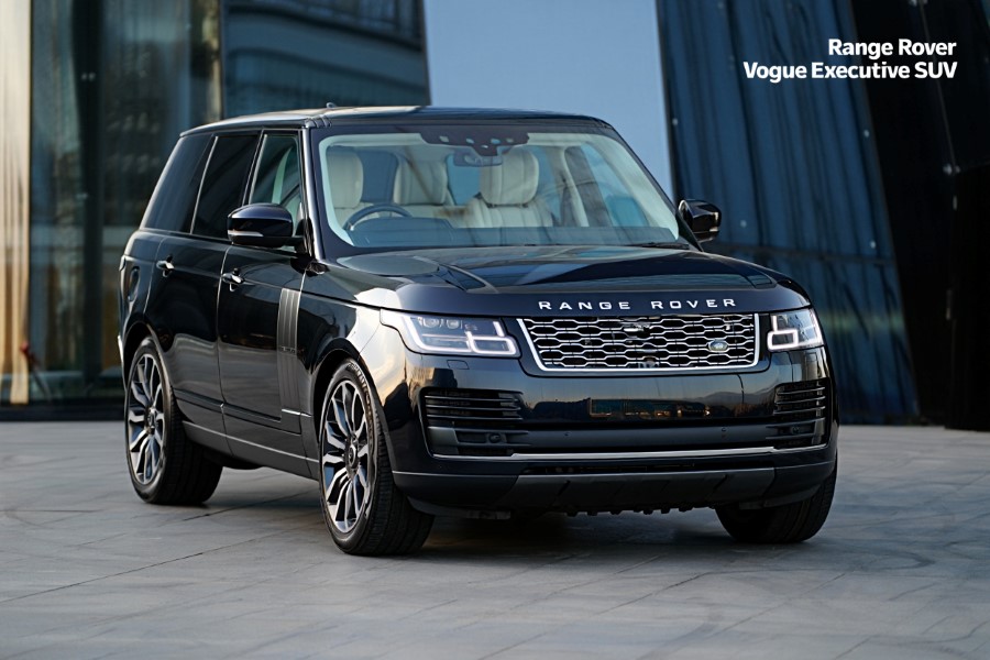 Range Rover Vogue Executive SUV with Chauffeur Service for Business Travel