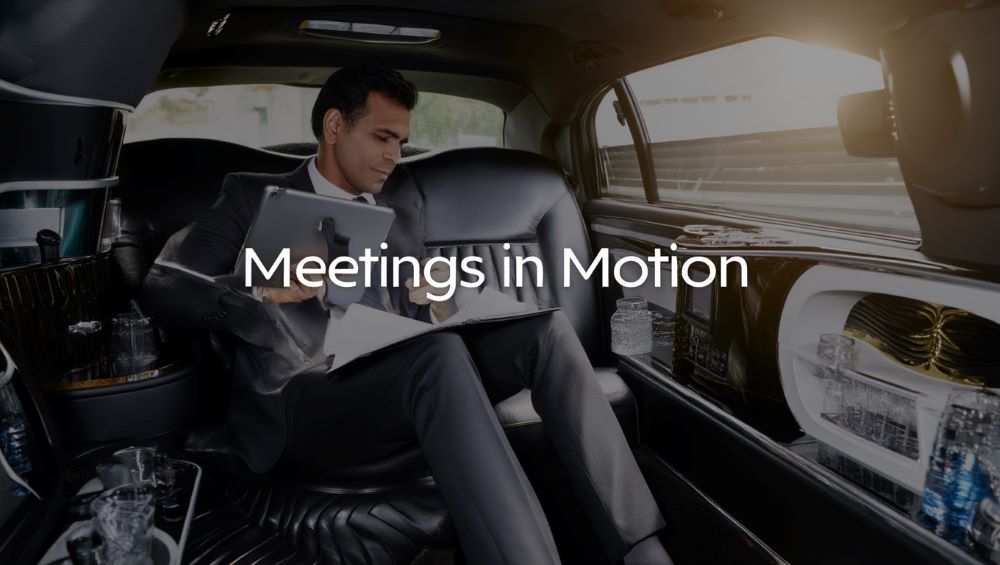 How Limo Service Can Impact Meetings in Motion