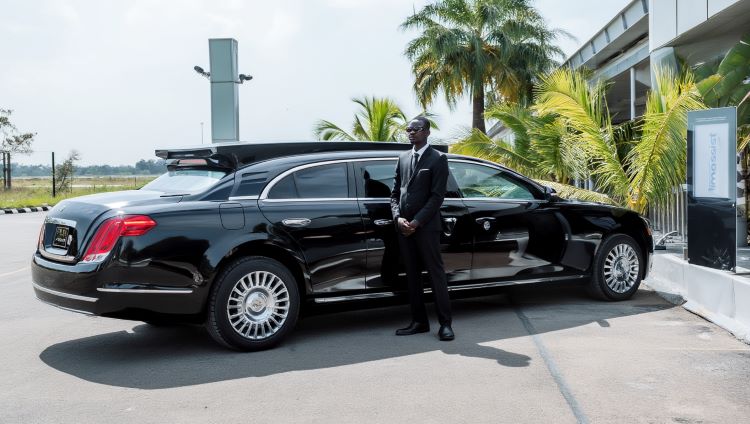 Armoured limo in Cameroon