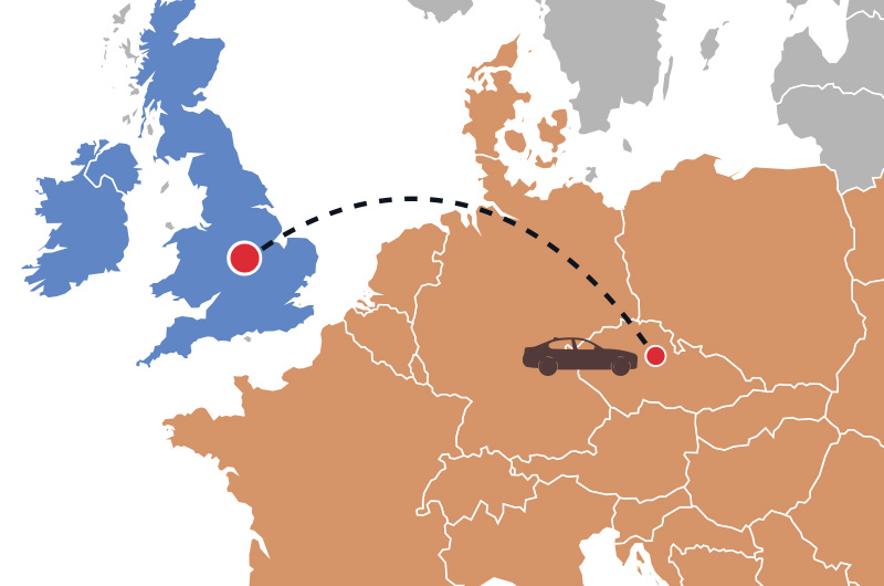 Executive UK to Europe Chauffeur Service for Business Travel