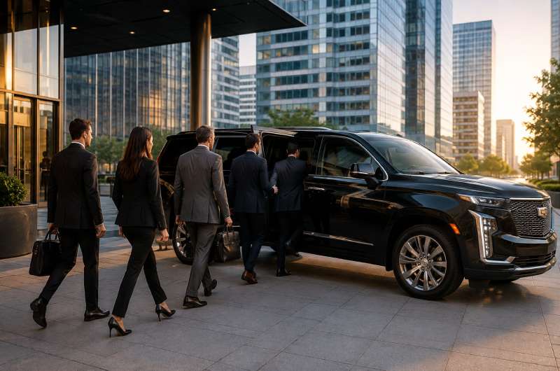Escalade Limousine Services for Executive Groups